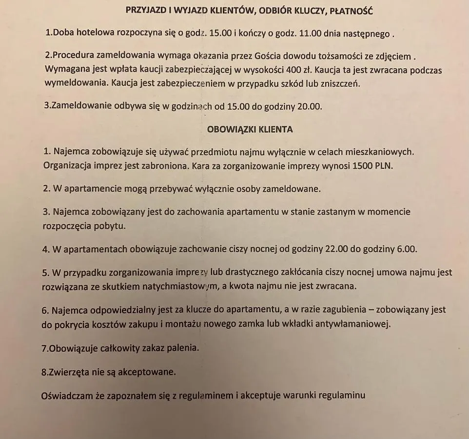 Apartament Mariacka Daire Gdansk